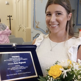 Tesi su Staglieno, Gaia Righetti premiata per la valorizzazione delle opere d’arte del cimitero (Video)
