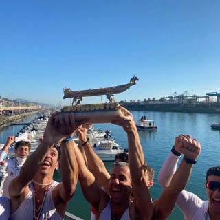 Il galeone bianco di Genova vince la 65^ regata storica delle Repubbliche Marinare (FOTO)