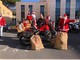La buona novella di Natale al pediatrico Gaslini arriva in motocicletta