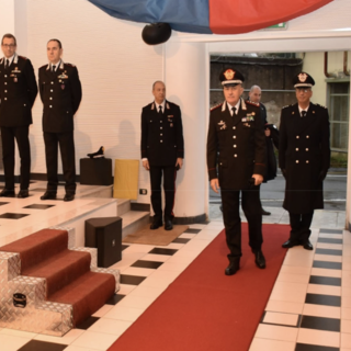 Genova, il Generale Micale in visita alla Caserma dei Carabinieri