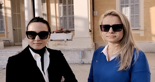 Nella foto: Gala Garda (a sinistra) e Maria Stepura (a destra)