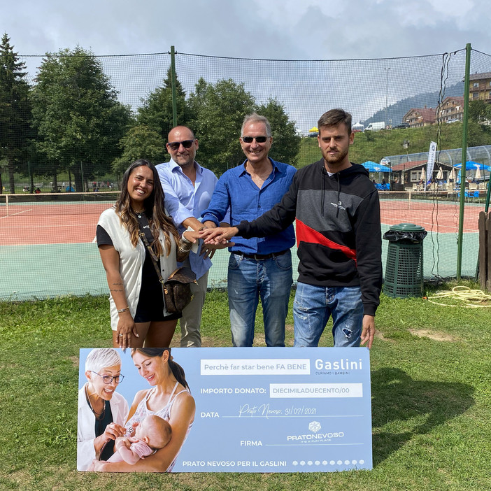 Prato Nevoso: i suoi turisti regalano sogni per 50 mila euro ai bambini del Gaslini