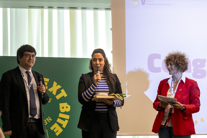 Giornalismo Agroalimentare, Hira Grossi premiata a Roma