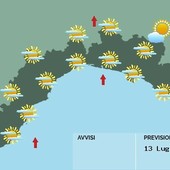 Meteo, cieli sereni per tutto il giorno ma con qualche velatura Meteo, cieli sereni per tutto il giorno ma con qualche velatura