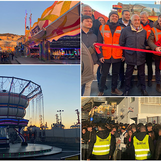 I 'baracconi' conquistano Ponte Parodi. Il Luna Park resterà aperto sino al 14 gennaio (Foto e video)
