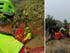 Cade da circa 20 metri d'altezza al passo del Faiallo: 70enne trasportato in elisoccorso al Santa Corona
