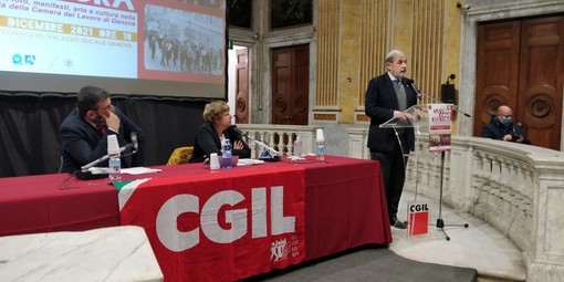 "Il lavoro come cultura" 125 anni storia di raccontati dalla Camera del Lavoro di Genova (VIDEO) "Il lavoro come cultura" 125 anni storia di raccontati dalla Camera del Lavoro di Genova (VIDEO)