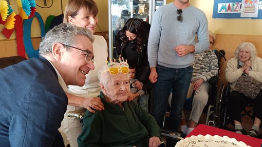 Recco, la signora Luigia compie cent'anni
