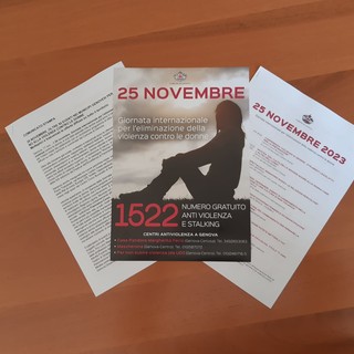 Giornata internazionale per l'eliminazione della violenza contro le donne, tutte le iniziative a Genova