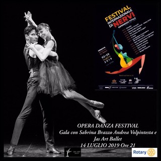 Un gala gratuito di danza e opera al Festival di Nervi Domenica 14 luglio con due étoile internazionali