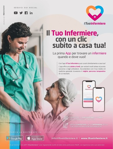 Iltuoinfermiere.it: i migliori infermieri a casa tua grazie ad un'app