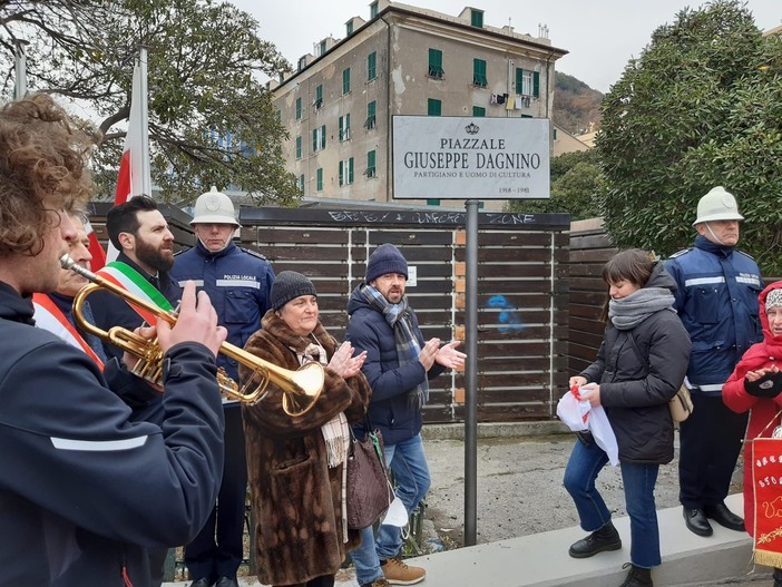 A Voltri un piazzale intitolato a Giuseppe Dagnino A Voltri un piazzale intitolato a Giuseppe Dagnino