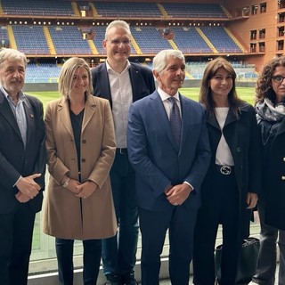 Nuovo stadio ‘Ferraris’, il ministro Abodi a Genova: “Infrastrutture come questa devono essere riqualificate dai privati”
