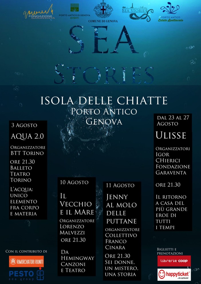 Porto Antico: con Ulisse l'Isola delle Chiatte diventa Itaca