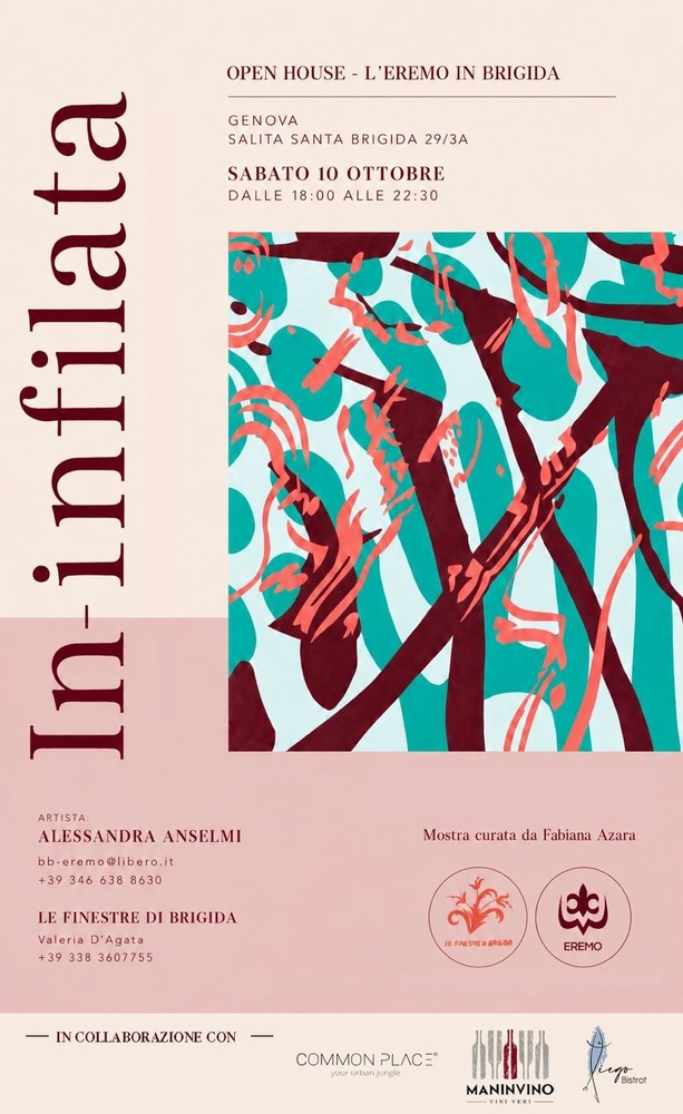 L’arte contemporanea entra nell’ex convento di Santa Brigida con "IN - INFILATA" L’arte contemporanea entra nell’ex convento di Santa Brigida con "IN - INFILATA"
