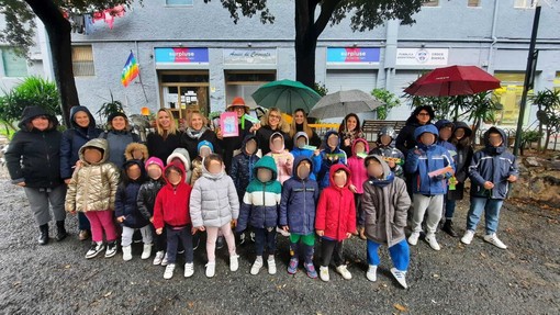 Coronata, un nuovo punto bookcrossing alla scuola d’infanzia Don Bosco