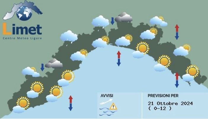 Meteo: possibili piogge sulle alture al mattino, nel pomeriggio torna il sereno Meteo: possibili piogge sulle alture al mattino, nel pomeriggio torna il sereno