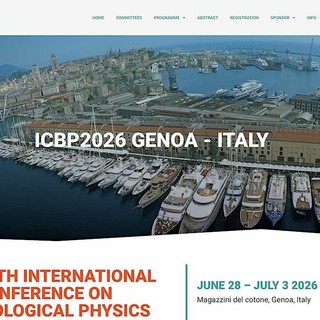 Genova capitale mondiale della fisica del vivente: in arrivo oltre 500 scienziati per l’ICBP 2026
