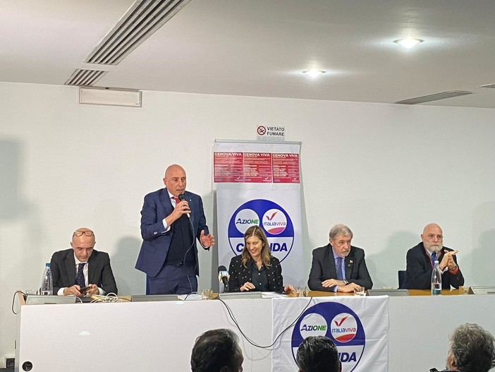 Bucci e Paita al convegno organizzato da Italia Viva: "Genova capitale del Mediterraneo"