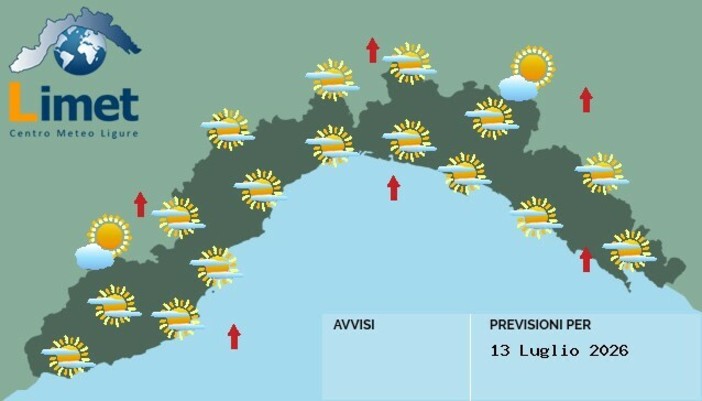 Meteo, cieli sereni per tutto il giorno ma con qualche velatura Meteo, cieli sereni per tutto il giorno ma con qualche velatura