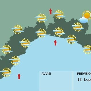 Meteo, cieli sereni per tutto il giorno ma con qualche velatura