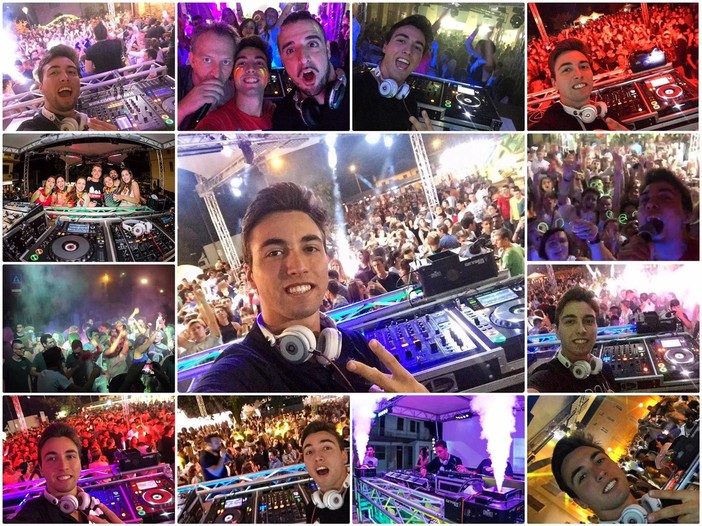 Jacopo Saliani, la colonna sonora del Ponente che non si arrende e resta unito [FOTO]