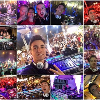 Jacopo Saliani, la colonna sonora del Ponente che non si arrende e resta unito [FOTO]