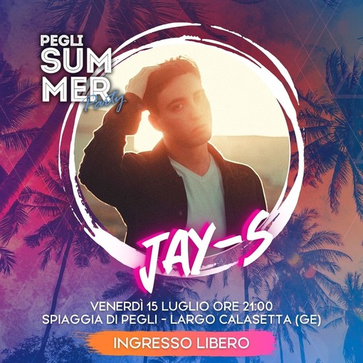 Pegli Summer Party 2022, torna la festa in spiaggia con la musica di Jay-S