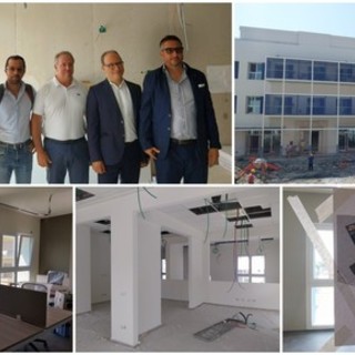 La 'casa' delle nuove tecnologie pronta ad accogliere le imprese imperiesi (foto e video)