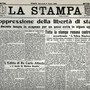 La prima pagina de 'La Stampa' che racconta l'assalto mussoliniano all'informazione La prima pagina de 'La Stampa' che racconta l'assalto mussoliniano all'informazione