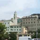 L'ex ospedale Martinez di Pegli, al centro di una operazione di restyling L'ex ospedale Martinez di Pegli, al centro di una operazione di restyling