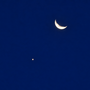 Luna e Giove si incontrano nel cielo dell’alba: la congiunzione fotografata dal Righi