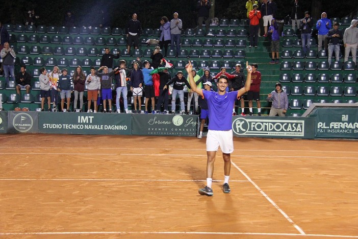 Tennis, Lorenzo Sonego conquista l’edizione 2019 dell’ Aon Open Challenger – Memorial Giorgio Messina Tennis, Lorenzo Sonego conquista l’edizione 2019 dell’ Aon Open Challenger – Memorial Giorgio Messina