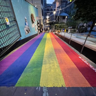 I Giardini Luzzati si tingono d'Arcobaleno per la Giornata Internazionale Contro l’Omolesbobitransfobia