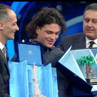 Festival Sanremo: Leo Gassman premiato con la Lanterna di Genova