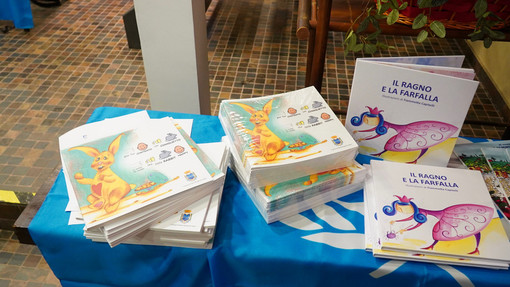 Santa Margherita Ligure, presentato questa mattina l'albo illustrato polisensoriale "Per far contento un coniglietto"