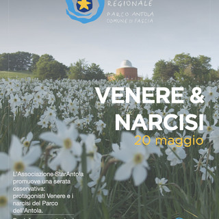 “Venere &amp; Narcisi”, al parco dell'Antola uno speciale appuntamento sabato 20 maggio