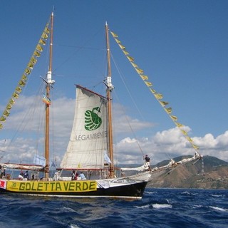 La Goletta Verde di Legambiente in Liguria dal 24 al 29 luglio: le iniziative in programma