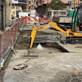 Pegli, i commercianti di via Martiri fortemente penalizzati dal cantiere