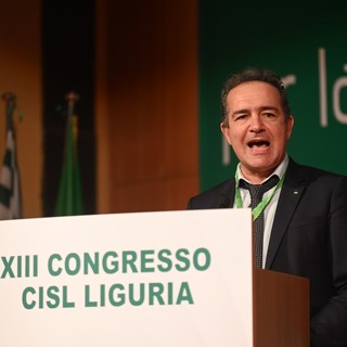 Magazzini del Cotone, Maestripieri apre il Congresso Cisl Liguria (Foto e Video)