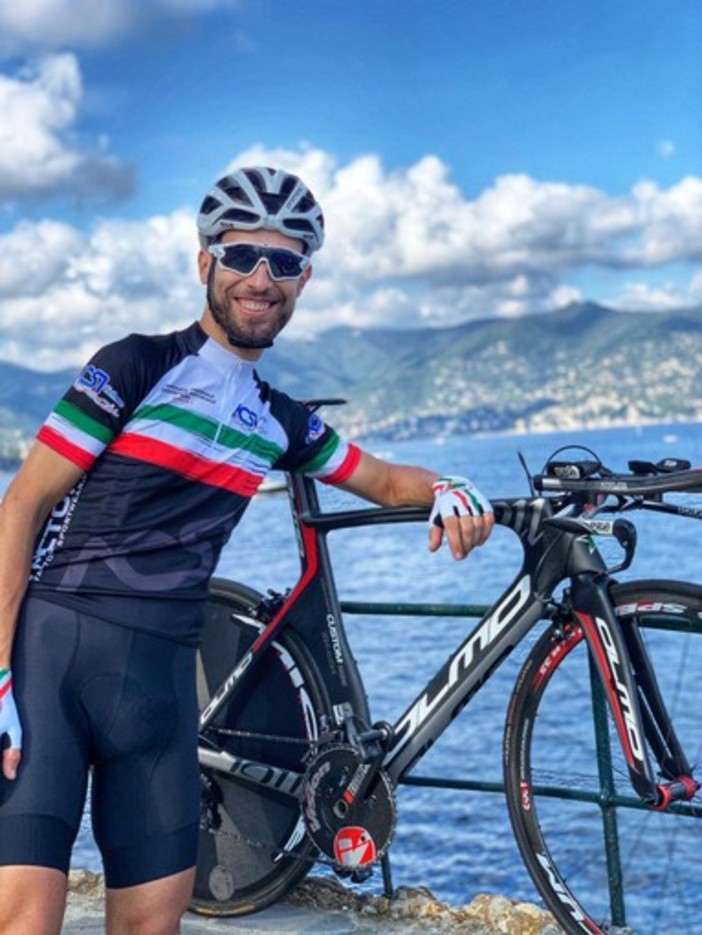 Ciclismo, Leonardo Viglione campione italiano Acsi a cronometro, trionfo a Molassana