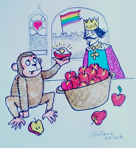 #FavoleaCasa di oggi propone “Le mele”, la favola sulla capacità di riconoscere e gioire delle piccole cose, letta e commentata da Fata Zucchina