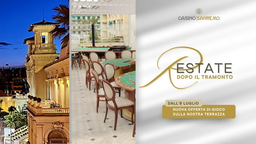 Torna la Pergola al Casinò di Sanremo con un accattivante messaggio: “REstate dopo il tramonto” Torna la Pergola al Casinò di Sanremo con un accattivante messaggio: “REstate dopo il tramonto”