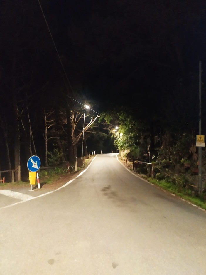 Marassi, luci accese nell’area cani con le nuove lampade solari a sensori