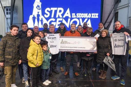 Taglio del nastro per il rinnovato campetto del Campasso Taglio del nastro per il rinnovato campetto del Campasso