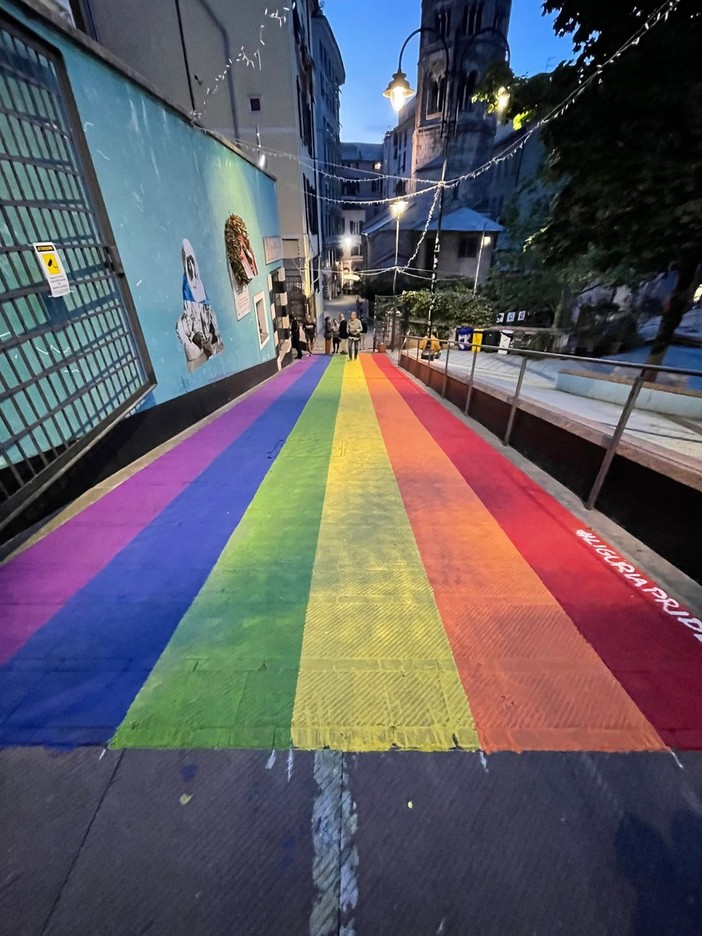 I Giardini Luzzati si tingono d'Arcobaleno per la Giornata Internazionale Contro l’Omolesbobitransfobia