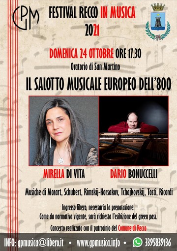 Recco: il salotto musicale europeo dell'800 nell'Oratorio di San Martino