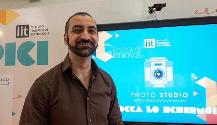 Luca Caridà dell'Istituto Italiano di Tecnologia