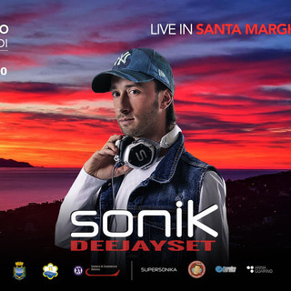 Dj Sonik fa tappa a Santa Margherita con l tour &quot;Live In&quot;