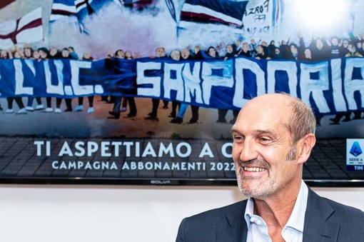 Il presidente della Sampdoria Marco Lanna